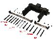 KS Tools Vario-Muttern- und Kappenschlüssel-Satz, 14-tlg Produktbild