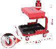 KS Tools Fahrbarer Hocker, L365xB360xH360mm Produktbild