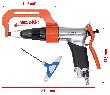 KS Tools Druckluft-Schweißpunkt-Bohrmaschinen-Satz, 3-tlg Produktbild