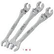 KS Tools CHROMEplus Offener Doppel-Ringschlüssel-Satz mit Gelenk, 3-tlg 10-12mm Produktbild