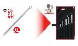 KS Tools CHROMEplus Torx-E-Doppel-Ringschlüssel, 6-tlgXL Produktbild