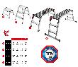 KS Tools Aluminium-Sicherheits-Laufbühne, L1650xB380xH730mm Produktbild