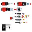 KS Tools 3in1 Universal-Druckluft-Sicherheitskupplung Produktbild img1 S