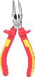 KS Tools ERGOTORQUE VDE Flachrundzange, gebogen, 165mm Produktbild