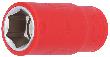 KS Tools 1/2" Isolierte Stecknuss, 19mm Produktbild