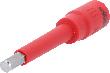 KS Tools 3/8" Isolierte Bit-Stecknuss Innensechskant, 8mm, 122mm lang Produktbild