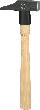 KS Tools Schreinerhammer, Hickory-Stiel, französische Form, 200g Produktbild