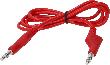 KS Tools Messleitungs-Verlängerung mit Doppel Stecker und zusätzlicher Buchse 1.100 mm (rot) Produktbild