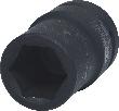 KS Tools 1" Sechskant-Kraft-Stecknuss, mittel lang, 30mm Produktbild
