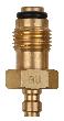 KS Tools Adapterstück M16x1,5 Außengewinde und 1/4" Schlauchanschluss mit Dichtring Produktbild