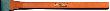 KS Tools Flachmeißel, oval, 250x28mm Produktbild