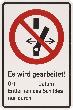 KS Tools Warnschild Geerdet Produktbild