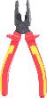 KS Tools ERGOTORQUE VDE Kombizange, 185mm Produktbild img2 S