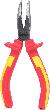 KS Tools ERGOTORQUE VDE Flachrundzange, gebogen, 165mm Produktbild img2 S