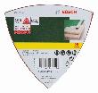 Bosch Schleifblatt-Set für Deltaschleifer, 25-teilig, 105mm, Körnung 60, 120, 180 Produktbild img2 S