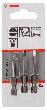 Bosch Schrauberbit Extra-Hart S 0,5 x 4,0, 49 mm, 3er-Pack Produktbild img2 S
