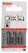Bosch Schrauberbit Extra-Hart HEX 4, 25 mm, 3er-Pack Produktbild img2 S