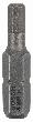 Bosch Schrauberbit Extra-Hart HEX 4, 25 mm, 3er-Pack Produktbild