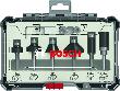Bosch 6-teiliges Rand- und Kantenfräser-Set, 6-mm-Schaft. Für Handfräsen Produktbild