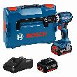 Bosch PRO Akku-Schlagbohrschrauber GSB 18V-45, 2x Akku GBA 18V 3.0Ah, L-BOXX Produktbild