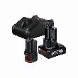 Bosch PRO Starter-Set 1 x GBA 12V 2.0Ah + 1 x Akku GBA 12V 4.0Ah + GAL 12V-40 Produktbild