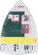 Bosch Schleifblatt-Set für Multischleifer, 25-teilig, 11 Löcher, 102 x 62mm Produktbild img2 S