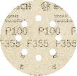 Bosch PRO F355 Schleifblatt, 125 mm, G100, 5-tlg. Produktbild img4 S