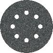 Bosch PRO F355 Schleifblatt, 125 mm, G100, 5-tlg. Produktbild