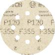 Bosch PRO F355 Schleifblatt, 125&nbsp;mm, 120, 5-tlg. Produktbild img4 S