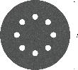 Bosch Schleifblatt F355 für Exzenterschleifer 5er-Pack 8 Löcher ø125mm Produktbild img3 S