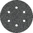 Bosch PRO F355 Schleifblatt, 150&nbsp;mm, G80, 5-tlg. Produktbild