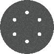 Bosch PRO F355 Schleifblatt, 150&nbsp;mm, G320, 5-tlg. Produktbild