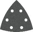 Bosch PRO F355 Schleifblatt, 93 mm, G320, 5-tlg. Produktbild
