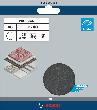 Bosch PRO F355 Schleifblatt, 125 mm, 240, 10-tlg. Produktbild img2 S