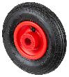 BS ROLLEN Luftrad,Rad Ø 200mm, D10, Gummi schwarz Produktbild