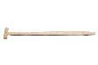 fortis Werkzeuge Spaten-Schaufelstiel, 1100/41mm T-Griff, Bauqualität Produktbild