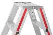 HYMER Stufenstehleiter R13beidseitig begehbar Produktbild img5 S