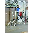 ZARGES Fahrgerüst Arbeitshöhe 3000 mm Plattform 600 x 1800 mm Produktbild