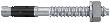fischer Bolzenanker FAZ II Plus, Stahl gvz Produktbild