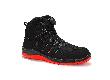ELTEN Sicherheitsstiefel MADDOX BOA® schwarz-rot Mid Produktbild