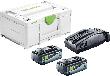 Festool Energie-Set SYS 18V 2x8,0/SCA16 Produktbild img1 S