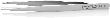 KNIPEX Präzisions-Pinzette 92 84 18 gerade eckig glatt 125mm Produktbild