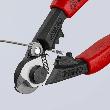 KNIPEX Drahtseilschere poliert mit 2-Komponenten-Griffen 190mm Produktbild img5 S