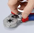 KNIPEX Selbsteinstellende Crimpzange für Aderendhülsen mit Seiteneinführung mit Mehrkomponenten-Hüllen verchromt Produktbild img3 S