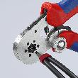 KNIPEX Selbsteinstellende Crimpzange für Aderendhülsen mit Seiteneinführung mit Mehrkomponenten-Hüllen verchromt Produktbild img7 S