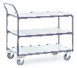fetra Optiliner-Tischwagen 3601 blau/rot Produktbild