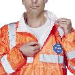 TYVEK Anzug 500 HV TY0125SHV00, orange, Gr. S Produktbild img19 S
