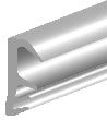 ELLEN Türanschlagdichtung 4050, Modifiziertes Elastik Polymer (W-PVC) Produktbild img1 S