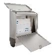 ROTTNER GA-Briefkasten, Villa,B 365mm, abschließbar, edelstahl matt Produktbild img3 S