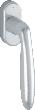 HOPPE Fenstergriff 0510/U26,Stand.,ov.,7/32,F1, VE20 Produktbild